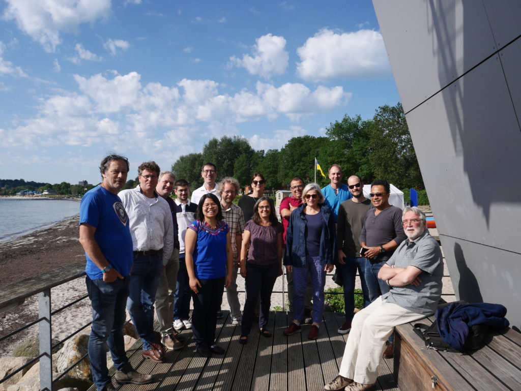 Eckernförde Project Team in the field